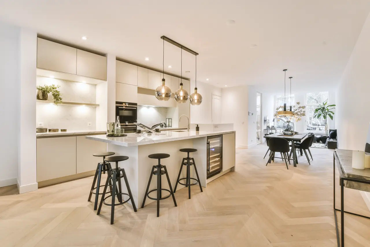 Custom fitted kitchen furniture and cabinetry